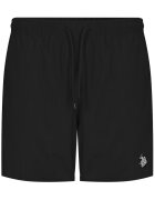 US Polo ASSN Pantaloni scurti inot barbati - poliester - negru
