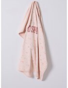 US Polo ASSN Prosop de bumbac cu imprimeu - Bej deschis