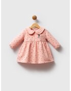 US Polo ASSN Rochie cu guler Peter Pan - Roz somon