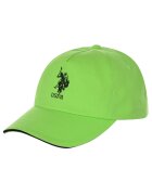 US Polo ASSN Sapca Baseball Barbati - Elio 180 65762 45280 344 - Confortabila - Curea Elastica Reglabila - Material Respirabil - Usor De Ajustat - Logo Elegant Pe Fata - Circumferinta 51-61 Cm - Ideala Pentru Utilizare Zilnica - Verde