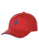 US Polo ASSN Sapca de baseball din Bumbac cu Logo Brodat si Curea Reglabila ELIO coral