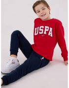 US Polo ASSN Trening cu imprimeu logo - Rosu/Alb/Bleumarin