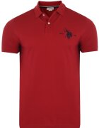 US Polo ASSN Tricou polo barbati Salk - rosu - bumbac - Rosu