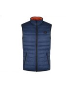 US Polo ASSN Vesta barbati - bleumarin-portocalie - nylon - model reversibil