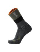 Uyn Sosete din amestec de lyocell cu detaliu logo pentru trekking - Verde/Gri