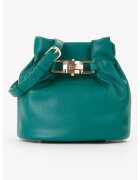 Valentino Bags Geanta crossbody de piele ecologica Fedora Re - Verde persan