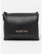 Valentino Bags Geanta crossbody din piele ecologica cu aplicatie logo metalica Alexia - Negru