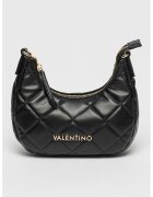 Valentino Bags Geanta de piele ecologica cu garnituri cusute si bareta de umar Ocarina - Negru
