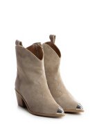 Vanilla Ciocate Amber Nude cu Fermoar lateral