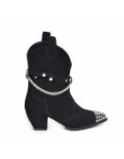 Vanilla Ciocate Caron Piele Intoarsa Neagra Varf mare cu tinte