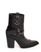 Vanilla Ciocate Elektra cu toc inalt - piele naturala neagra