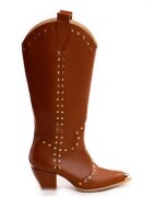 Vanilla Ciocate Empire Piele Neteda Maro cu Accesorii Aurii