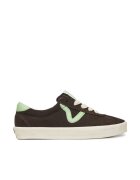 Vans Tenisi dama - material textil - negru/verde