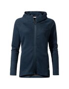 Vaude Hanorac sport Redmont - poliester - cu guler ridicat si fermoar - bleumarin -
