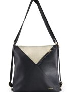 Venezia Geanta dama Shopper - piele naturala - 32x32x9 - - lungime curea max - 2 buzunare interioare - 1 buzunar exterior - Negru