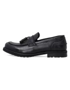 Venezia Loafers din piele cu detalii cu ciucuri