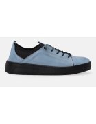 Venezia Pantofi casual din piele si piele ecologica - Albastru prafuit
