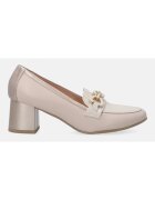 Venezia Pantofi loafer de piele cu detalii metalice