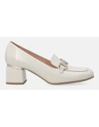 Venezia Pantofi loafer de piele lacuita cu detalii metalice