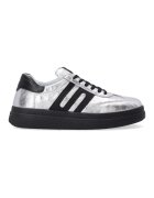 Venezia Pantofi sport din piele naturala cu aspect metalizat