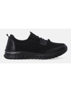Venezia Pantofi sport din piele pentru femei - negri Pantofi sport din piele pentru femei - negri