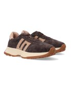 Venezia Pantofi sport flatform din piele intoarsa - Maro
