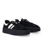 Venezia Pantofi sport flatform din piele intoarsa - Negru