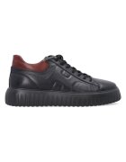 Venezia Pantofi sport wedge din piele naturala cu talpa cu striatii