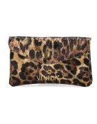 Venezia Portofel din piele cu animal print