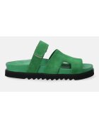 Venezia Pupuci cu flatforma si velcro