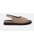 Venezia Sandale cu bareta elastica din piele naturala