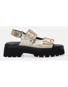 Venezia Sandale Cu Platforma Cu Metal
