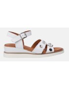 Venezia Sandale uni wedge din piele