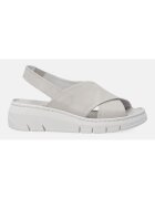 Venezia Sandale wedge din piele