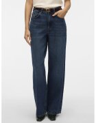 Vero Moda Blugi cu croiala ampla - Albastru inchis