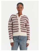 Vero Moda Cardigan dama bej si visiniu - pulover din tricot