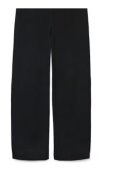 Vero Moda Pantaloni tricotati dama - Negru - 50% viscoza - 28% poliester - 22% nailon - Negru
