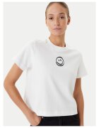 Vero Moda Tricou dama alb - bumbac