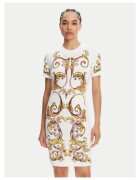 Versace Jeans Couture Rochie casual dama alb - fabric de calitate