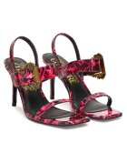 Versace Jeans Couture Sandale dama - Burgund Magenta - piele ecologica