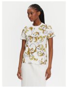 Versace Jeans Couture Tricou dama alb - bumbac cu model
