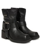 VIC MATIE Botine dama - - piele naturala - negru 001 1-25324-45