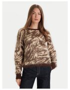 ViCOLO Pulover dama maro - bej - din material moale