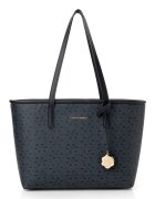Vince Camuto Geanta shopper de piele ecologica - Negru/Gri carbune