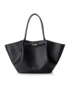 Vince Camuto Geanta tote de piele ecologica - Negru - 27 x 52 x 13 cm