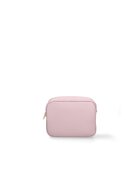 Virginia Rhine Geanta crossbody din piele cu bareta detasabila - Roz