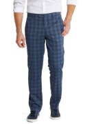 W Wegener Pantaloni barbati - Eton 5516 - albastru - Albastru