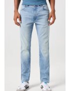 Wrangler Blugi barbatesti Larston Palamino - bumbac/poliester/elastan - albastru deschis