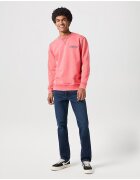 Wrangler Blugi Barbati - Texas - Slim Fit - Talie Medie - Fermoar - Lungi - 5 Buzunare - Bumbac - Albastru