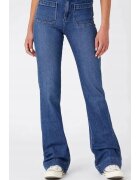 Wrangler Blugi dama - albastru - bumbac - Albastru
